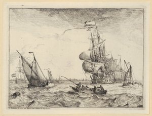  作： Ludolf Backhuysen