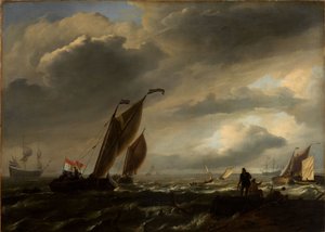  作： Ludolf Backhuysen