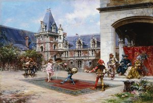 コミック決闘、1885 作： Ludovico Marchetti
