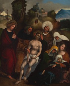 嘆き、ca。 1514-16。 作： Ludovico Mazzolino