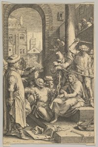 キリストの受難』の「茨の冠」、1623年頃。 作： Ludovicus Siceram