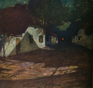 月光の夜、c1900、1905