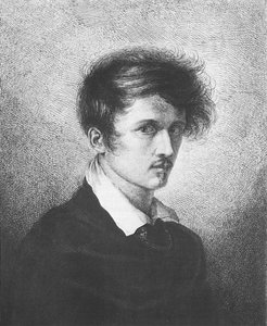 自画像、1813 作： Ludwig Emil Grimm