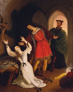 ダンジョンのファウストとグレッチェン 作： Ludwig Ferdinand Schnorr von Carolsfeld