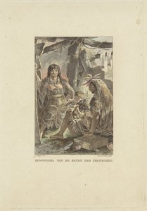 キャビン内の家族 フランスの港の住民（オブジェクトのタイトル） 作： Ludwig Gottlieb Portman