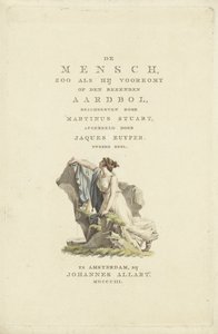 岩場の女 タイトル ページ: M. スチュアート、ノウン グローブに現れる男、1803 年 作： Ludwig Gottlieb Portman