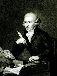 ジョセフ・ハイドン（1732-1809）1770年頃 作： Ludwig Guttenbrunn