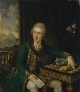 ミハエルヨハンフォンデアボルヒ伯爵1751-1810の肖像 作： Ludwig Guttenbrunn