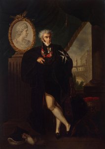 Dmitry Lvovich Naryshkin 1758-1838の肖像、19世紀初頭。