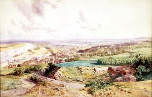 北から見たウィーン 作： Ludwig Hans Fischer