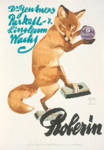 ドクターゲントナーのパーケット＆リノリウムワックス ロベリン 作： Ludwig Hohlwein