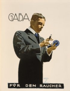 Gaba / スモーカーのために 作： Ludwig Hohlwein