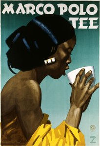 マルコポーロティー、c。 1930年。 作： Ludwig Hohlwein