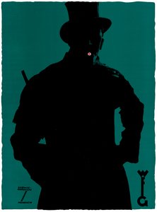 「Grathwohl」タバコを宣伝するポスター (カラー リソ) 作： Ludwig Hohlwein