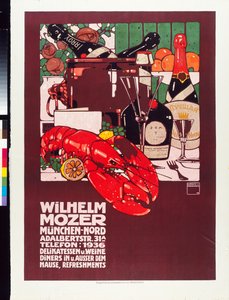 ウィリアム・モーザー 作： Ludwig Hohlwein