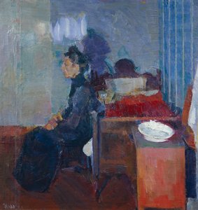 寝室の妻 作： Ludvik Peter Karsten
