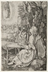 パトモス島の聖ヨハネ 作： Ludwig Krug