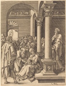 魔術師の崇拝 作： Ludwig Krug