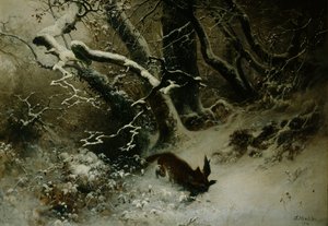 冬の風景 作： Ludwig Munthe