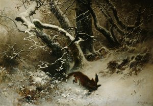 冬の風景 作： Ludwig Munthe