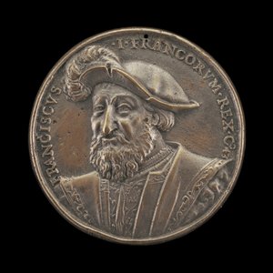 フランソワ1世、1494年～1547年、フランス王1515年（裏面）、1537年