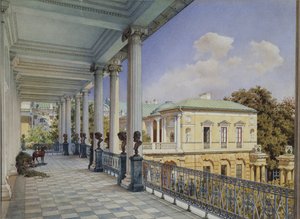 ツァールスコエセローのキャメロンギャラリー、1859 作： Ludwig Premazzi