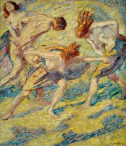 ダンス渦 作： Ludwig von Hofmann