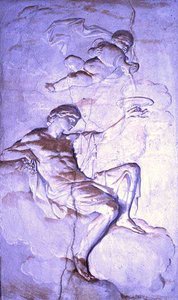 バッカス」1790年頃（フレスコ画 作： Luigi Catani