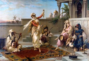 クロシオ・ルイジ (1835 - 1915) のハーレム。 作： Luigi Crosio