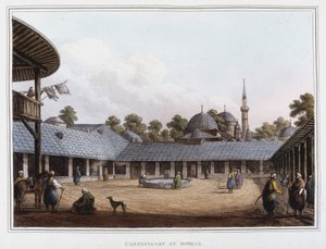 Campement a Borgas. in "Views in Ottoman Dominions, in Europe, in Asia, and some of Mediterranean islands" from the original drawings taken by Luigi Mayer, London 作： Luigi Mayer