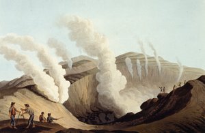 火山の島のクレーター 作： Luigi Mayer