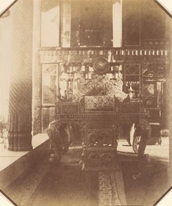 [Golestan, The Peacock Throne, Teheran, Iran] Takht-I Taous, 1840年代～60年代。