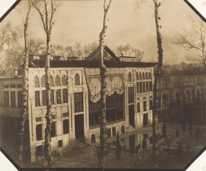 [シャーの宮殿]、1850年代。 作： Luigi Pesce
