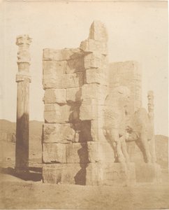 ポルタ デントラータ アッラ ルイネ デ ペルセポリス、1858 年。 作： Luigi Pesce
