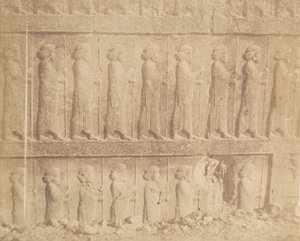 大階段のファサードでの行列（1858年）。 作： Luigi Pesce
