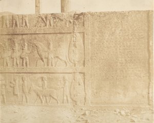 大階段のファサードでの行列（1858年）。 作： Luigi Pesce