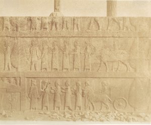 大階段正面の行進、1858年。 作： Luigi Pesce
