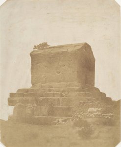 1858年、キュロスからモルガブへのトンベ。 作： Luigi Pesce