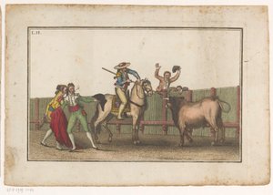 ピカドールは雄牛に槍を向ける Coleccion de las principales suertes de una corrida de toros (シリーズタイトル) 闘牛の最重要技集（連載タイトル） 作： Luis Fernandez Noseret
