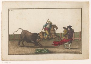 ピカドールは槍を雄牛に突き刺す Coleccion de las principales suertes de una corrida de toros (シリーズタイトル) 闘牛の最重要技集（連載タイトル）
