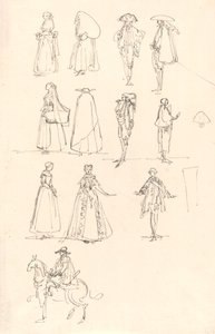 歴史的な衣装 作： Luis Paret y Alcazar