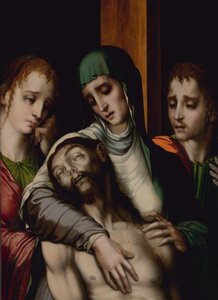 嘆き、ca。 1560年。 作： Luis de Morales