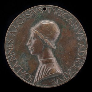 Giovanni Alvise Toscani, c. 1450-1478, Milanese Jurisconsult, Consistorial Advocate...[obverse]. 作： Lysippus Junior