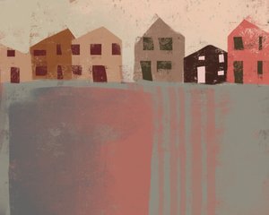 居心地の良い連棟住宅 作： 