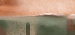 穏やかな抽象風景 作： 