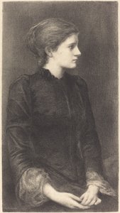 ボーナム夫人 作： M.G. Fuchs after Sir Edward Coley Burne Jones