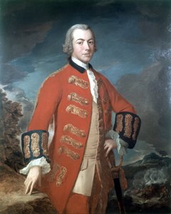 ヘンリークリントン大尉（1730-1795）フットガードの最初の連隊、1758年頃