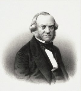 帝国劇場監督アレクサンドル・ミハイロフ・ゲデオノフの肖像 1858年 作： M. Baryshev