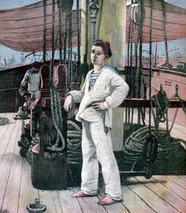 The Cabin Boy」1891年 作： M Brun