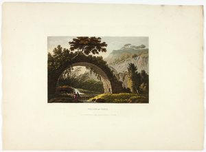 ヴァルス橋、『ローマの遺跡』より28枚目 作： M. Dubourg